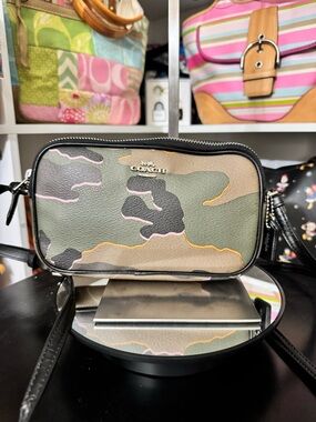 Coach Wild Camo Crossbody Bag